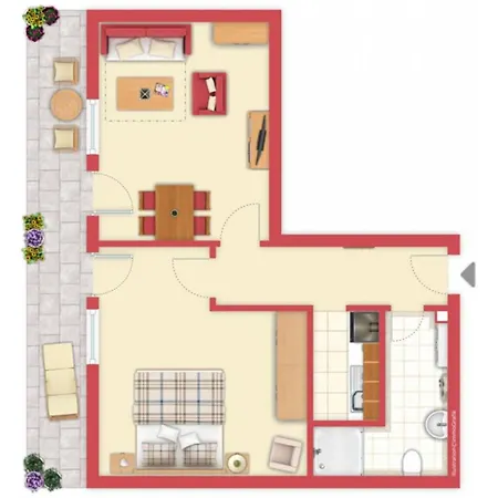 Zur Schoenen Aussicht - Fw 16 Apartman Dahme